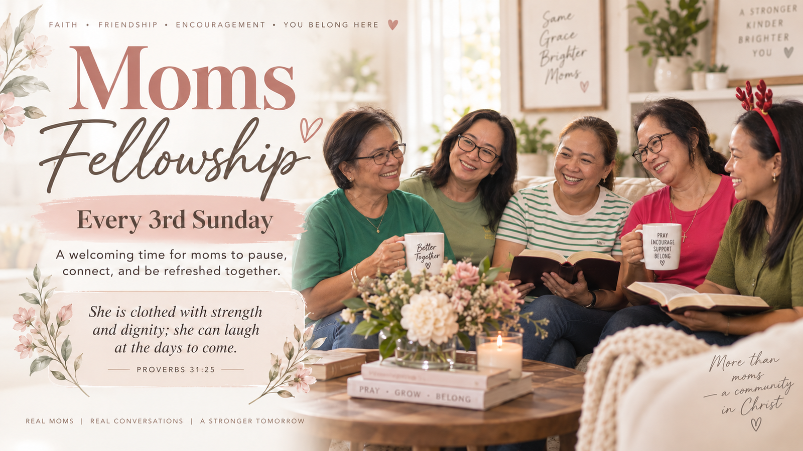 Moms Fellowship Every 3rd Sunday